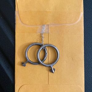 Silver pendant and chain
